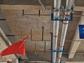 延安市管廊支架的安装方法